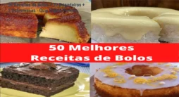 50 Receitas de Bolos + 10 Brigadeiros + 3 Sobremesas - Guia Digital Perfeito