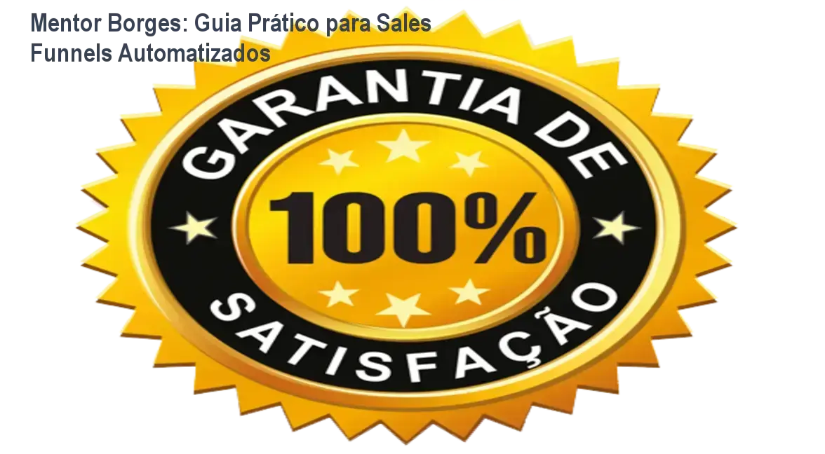 Screenshot do guia do Mentor Borges com mensagens automatizadas no WhatsApp e configuractions de funis de vendas