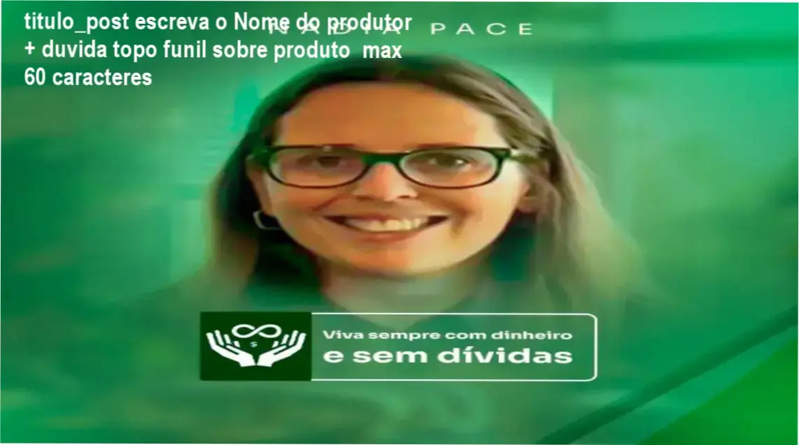 Mentoria Nádia Pace Ministério da Educação Financeira