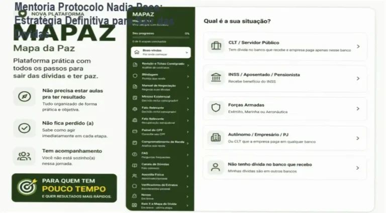 Protocolo Nadia Pace revelando estratégias internas de negociação bancária e método DNPQP