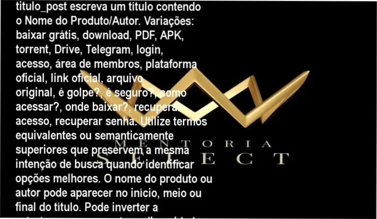 Mentoria SELECT Elaine Vilar - Guia de Lançamentos Disponível para Download Gratuito