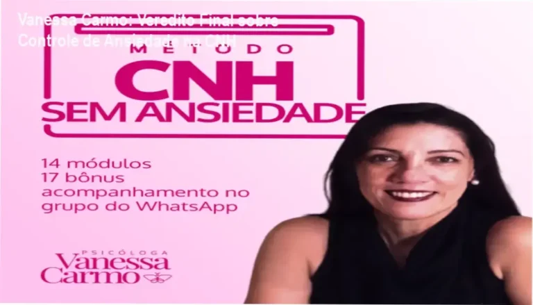 Método CNH Sem Ansiedade/Vanessa Carmo - Técnicas emocionais para controle da ansiedade na direção