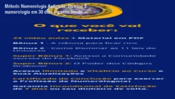 Método Numerologia Aplicada: Domine a numerologia em 30 dias e ganhe renda