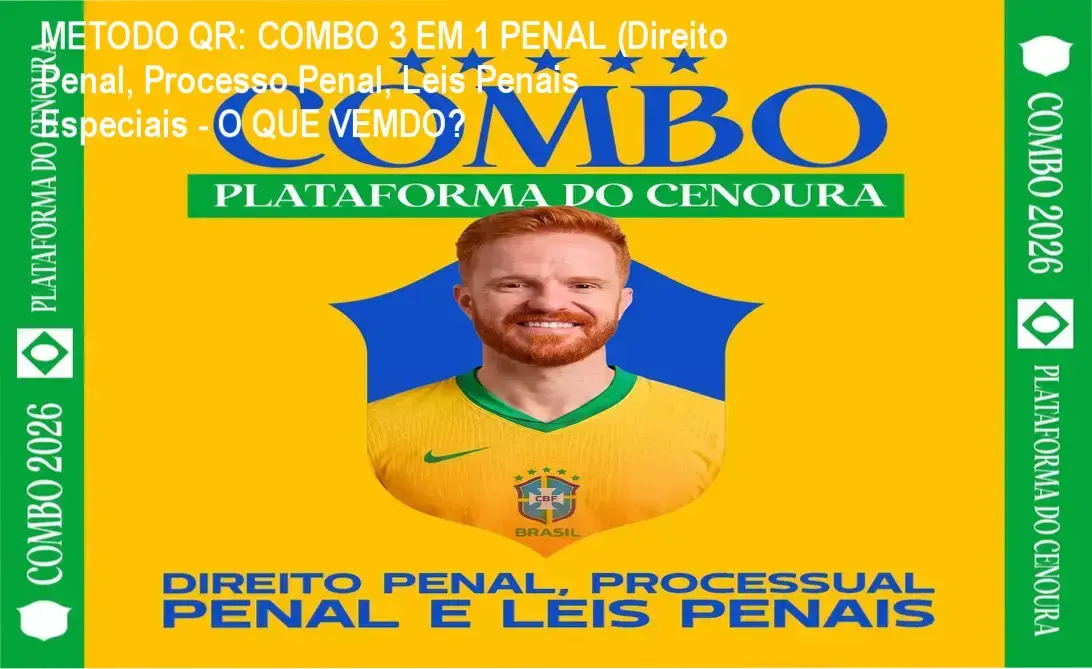 Metodo QR Combo penal - Bastidores, funcionamento e experiência interna do estudo jurídico