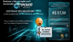 Destravar a fala em inglês em 5 minutos/dia com Método SpeakAI
