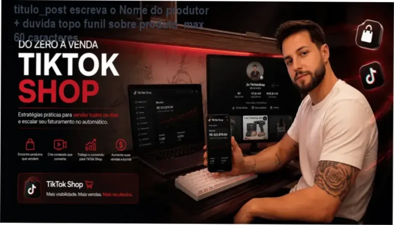 ZN explica bastidores do Método ZN Brique e como funciona a estratégia de afiliados no TikTok
