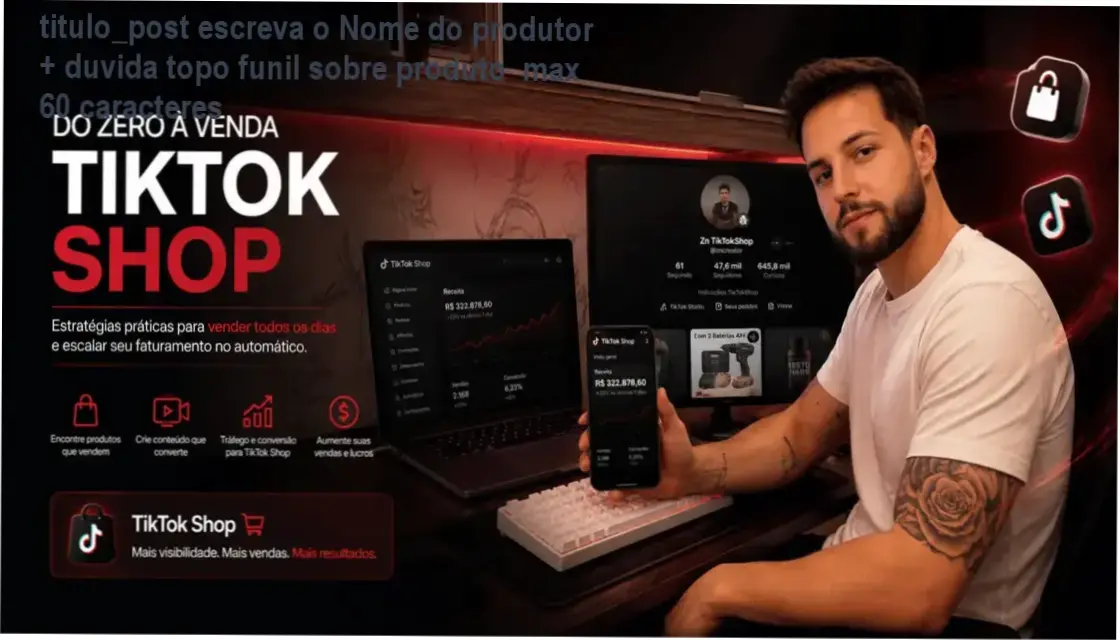 ZN explica bastidores do Método ZN Brique e como funciona a estratégia de afiliados no TikTok
