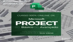 MS Project Expert – Domine o gerenciamento de obras