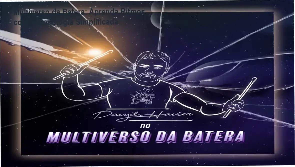 Cupons especiais para o curso Multiverso da Batera: Aprenda bateria com método simplificado.