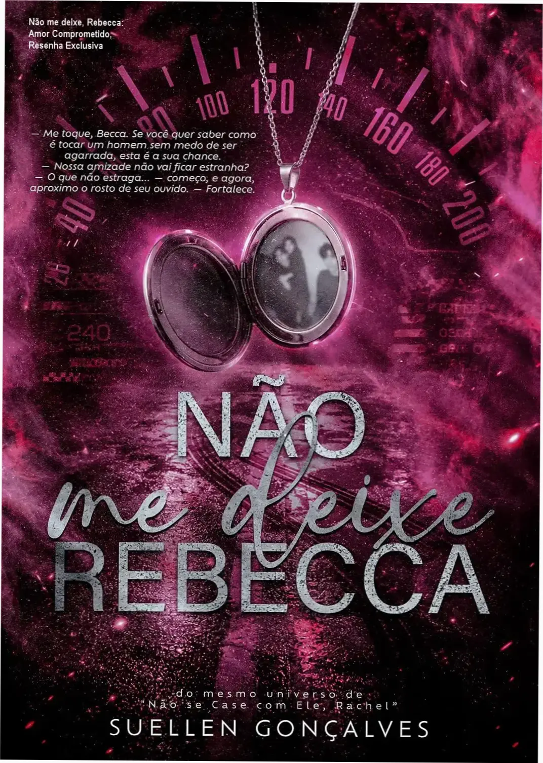 Capa digital do eBook Não me deixe, Rebecca de Suellen Gonçalves de Abreu Silva