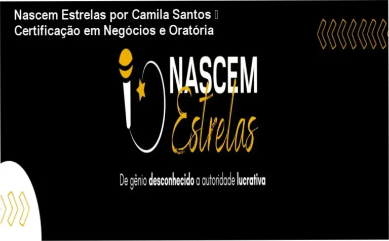 Certificado de mentoria em negócios e oratória por Camila Santos, TEDx Speaker com validação em mais de 10 mil impactos.