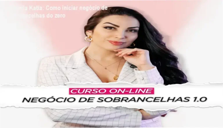 Negócio de Sobrancelhas 1.0 Camila Katia bastidores e funcionamento interno do curso