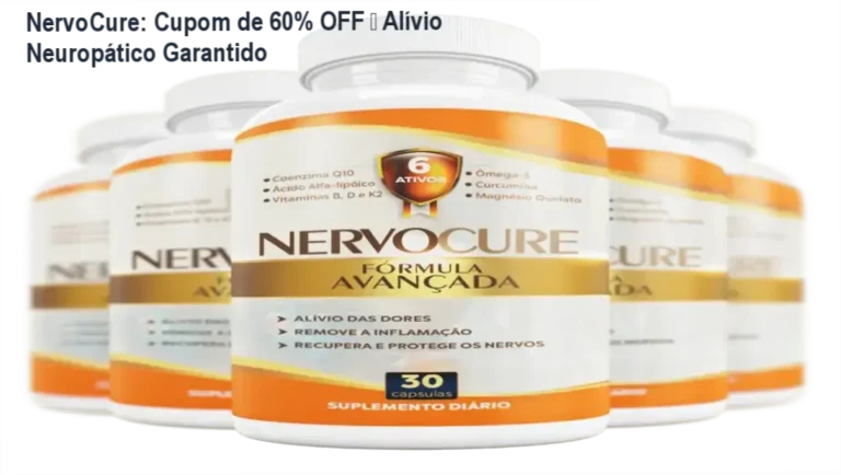 NervoCure cupom de desconto – oferta especial de 60% OFF para alívio de dores neuropáticas