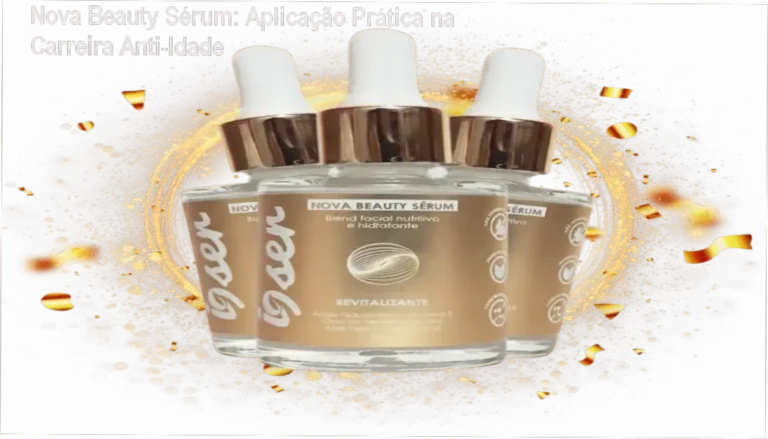Nova Beauty Sérum na carreira profissional de skincare e aplicação prática