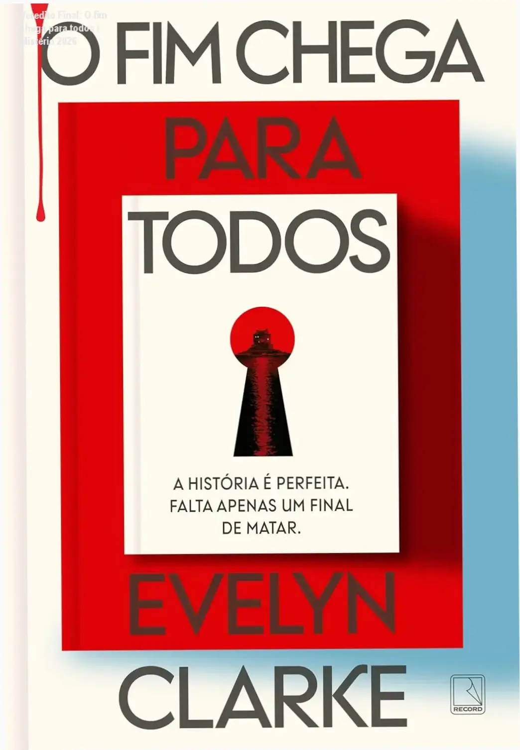 Imagem ilustrativa de capa do livro 'O fim chega para todos' em formato eBook