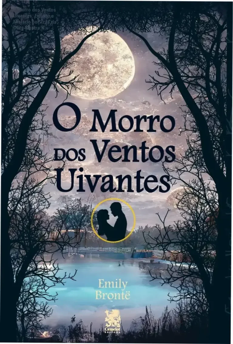 O Morro dos Ventos Uivantes por Emily Brontë - detalhes internos do livro