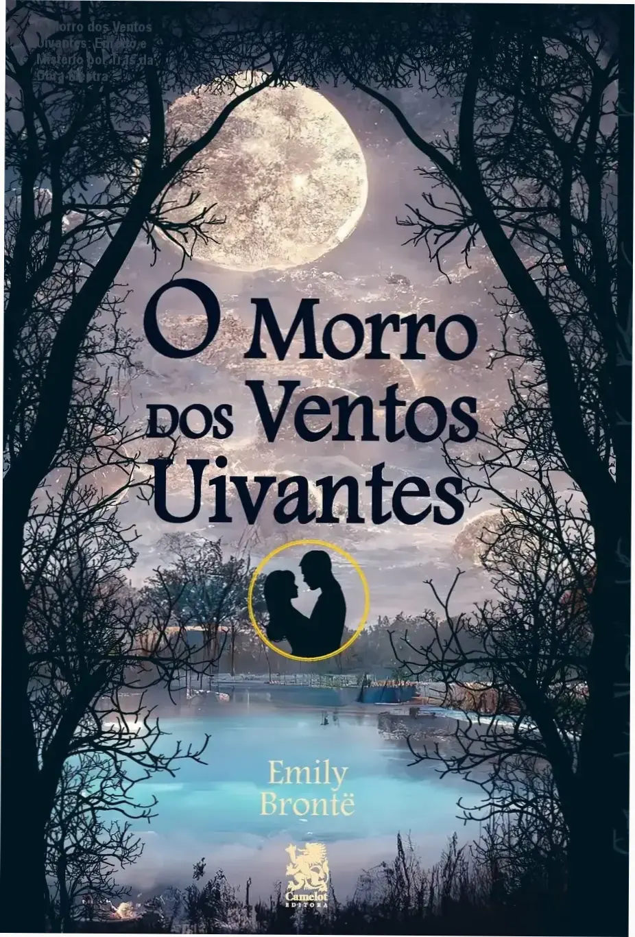 O Morro dos Ventos Uivantes por Emily Brontë - detalhes internos do livro