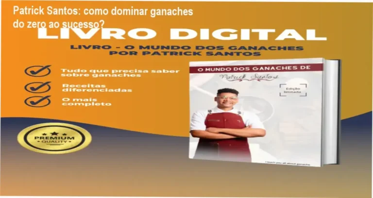 O Mundo dos Ganaches Patrick Santos bastidores e visão interna do conteúdo