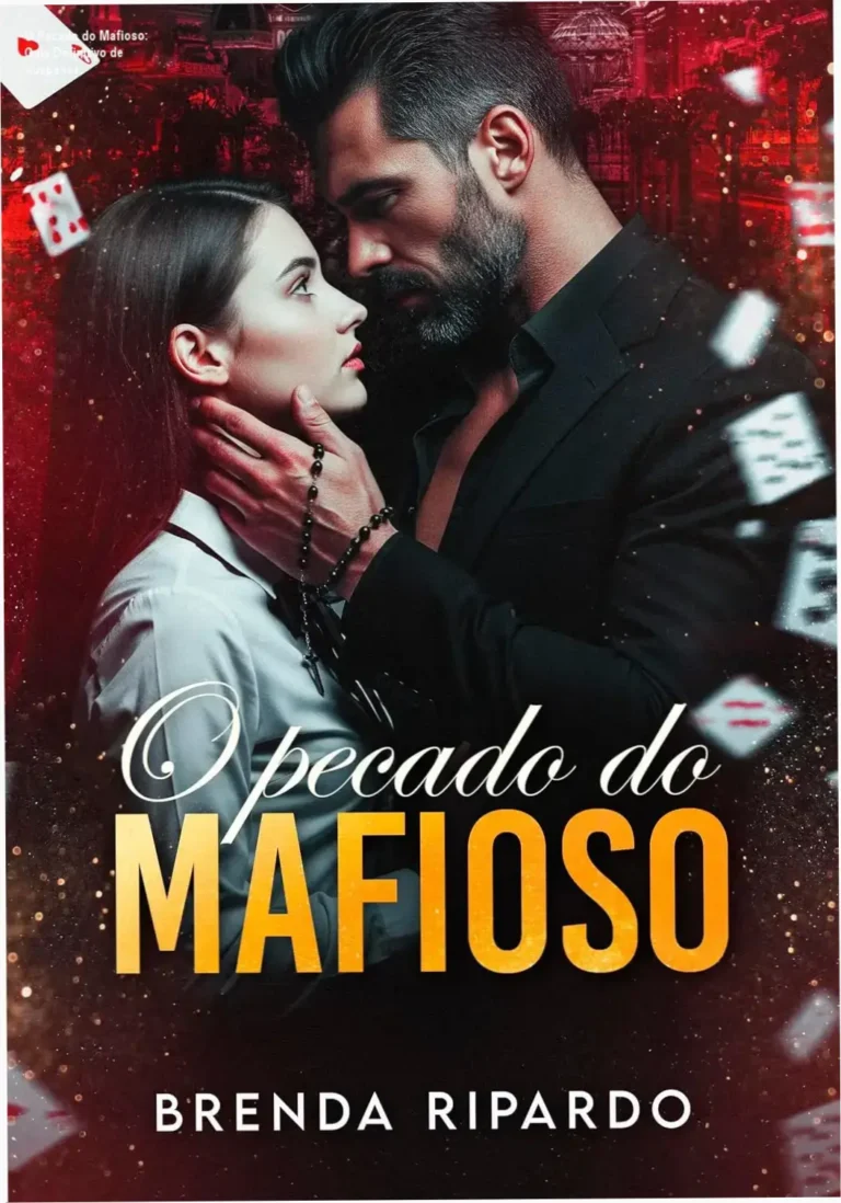 Imagem promocional de O Pecado do Mafioso, retratando Clara na trama da máfia de Las Vegas