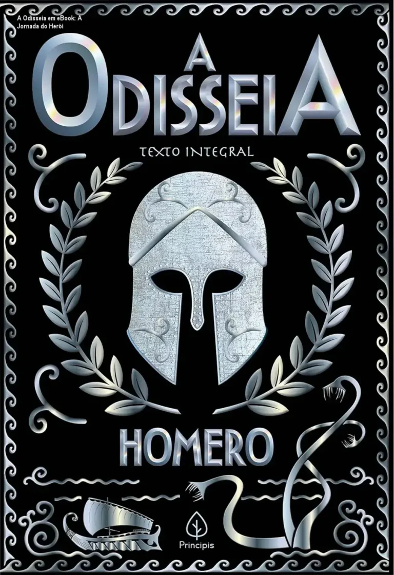 Capa do eBook 'A Odisseia' de Homero, tradução Odorico Mendes