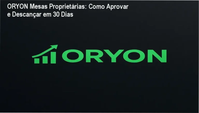 Imagem mostrando o curso ORYON - Mesas Proprietárias com métodos matemáticos para aprovação em prop firms