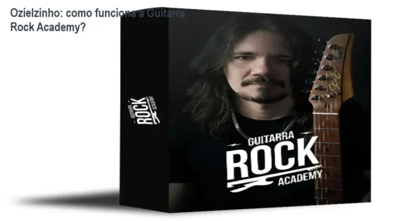 Ozielzinho Guitarra Rock Academy bastidores e funcionamento interno da plataforma