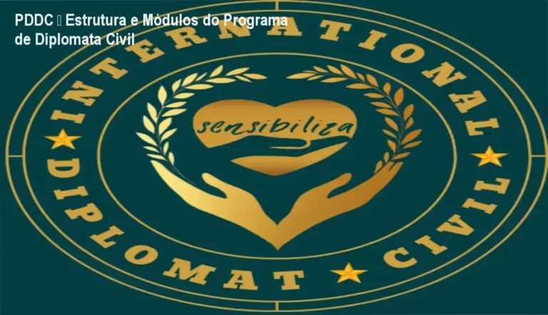 PDDC – Programa de Desenvolvimento do Diplomata Civil – módulos e conteúdo programático