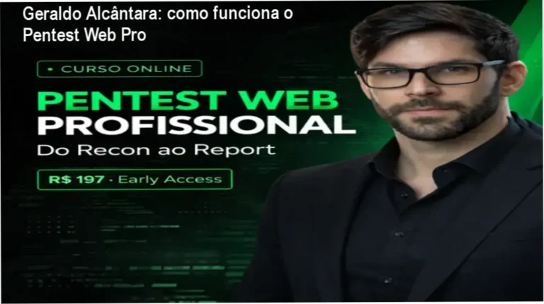 Pentest Web Profissional do recon ao report de Geraldo Alcântara bastidores e visão interna