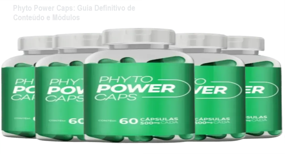 Phyto Power Caps: módulos e aulas de emagrecimento natural