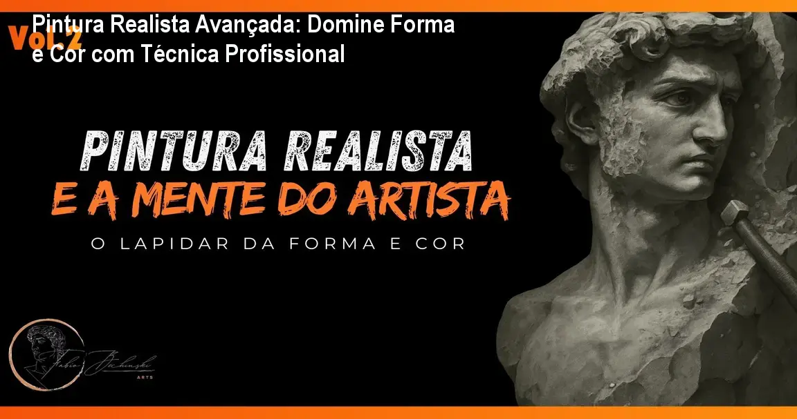 Pintura Realista Avançada: Domine Forma e Cor com Técnica Profissional