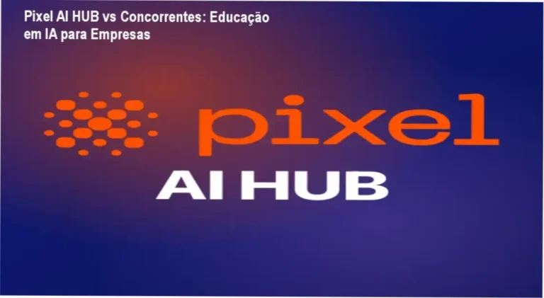 Pixel AI HUB comparado a comunidades de IA para empresas e mentorias de automação empresarial