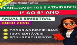 Planejamentos e Atividades 1º ao 5º ano - BNCC 2026
