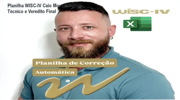Planilha de Correção Automática do WISC-IV Caio Moura bastidores e funcionamento interno