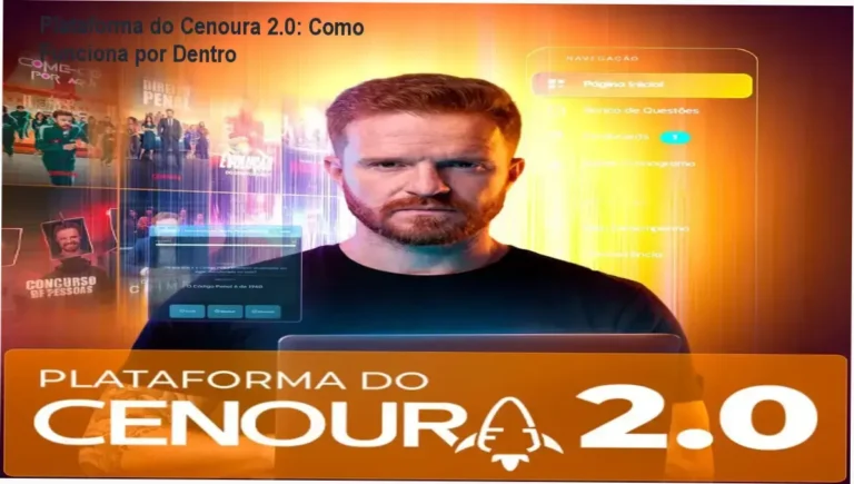 Plataforma do Cenoura 2.0 MQR Educacional bastidores funcionamento visão interna