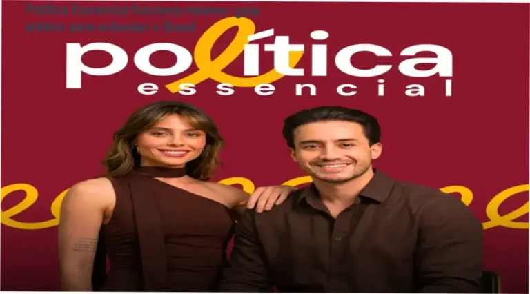 Curso Política Essencial: especialistas em Direito analisando política brasileira com linguagem acessível