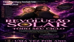 Previsão Astrológica Revolução Solar - Horóscopo Anual