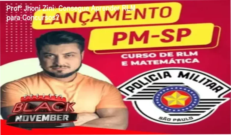 Profº Jhoni Zini Assinatura Vitalícia por dentro – visão interna do curso de exatas para concursos