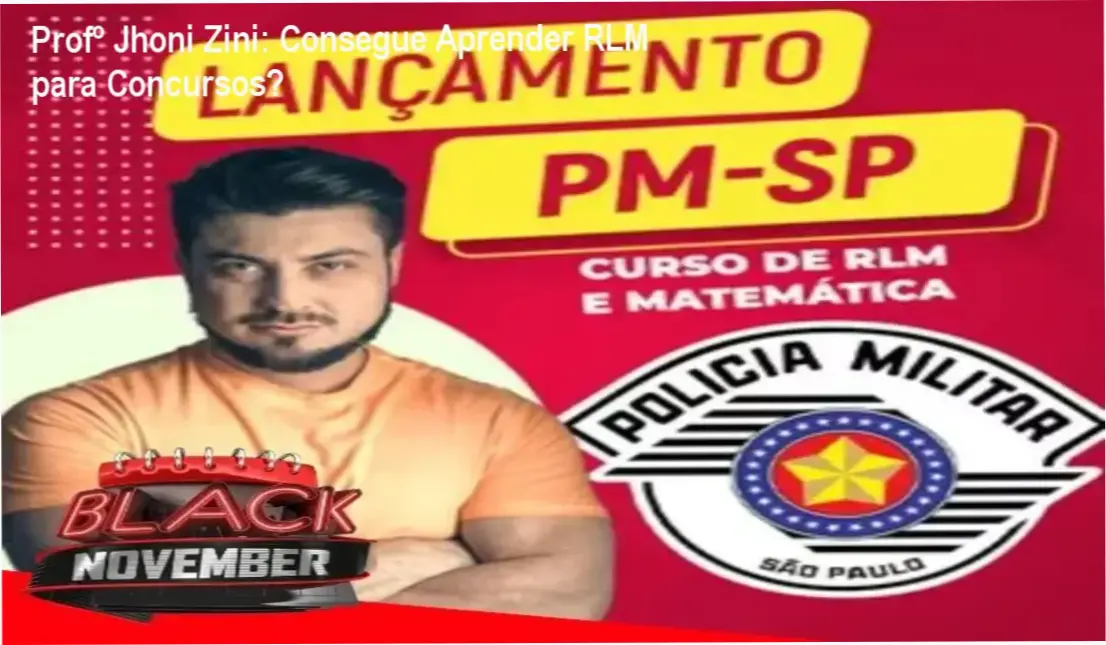 Profº Jhoni Zini Assinatura Vitalícia por dentro – visão interna do curso de exatas para concursos