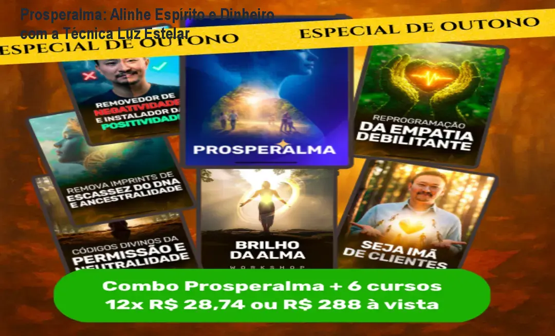 Prosperalma: Alinhe Espírito e Dinheiro com a Técnica Luz Estelar