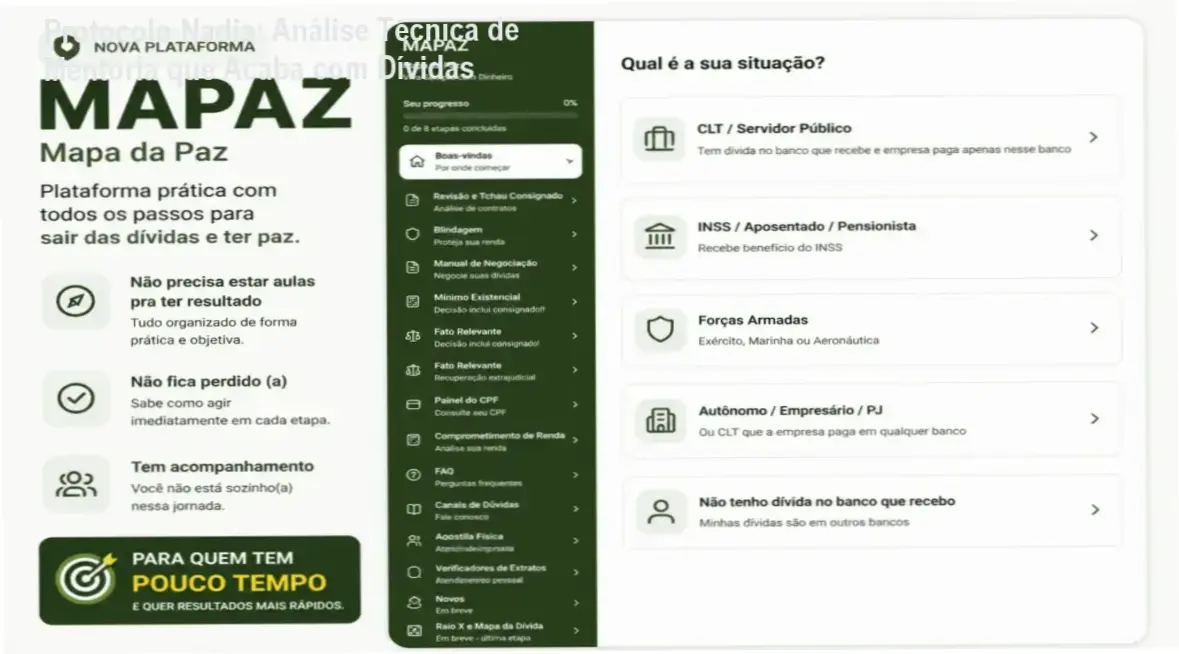 Protocolo Nadia Mentoria por Nádia Pace - Bastidores do método jurídico para acabar com dívidas