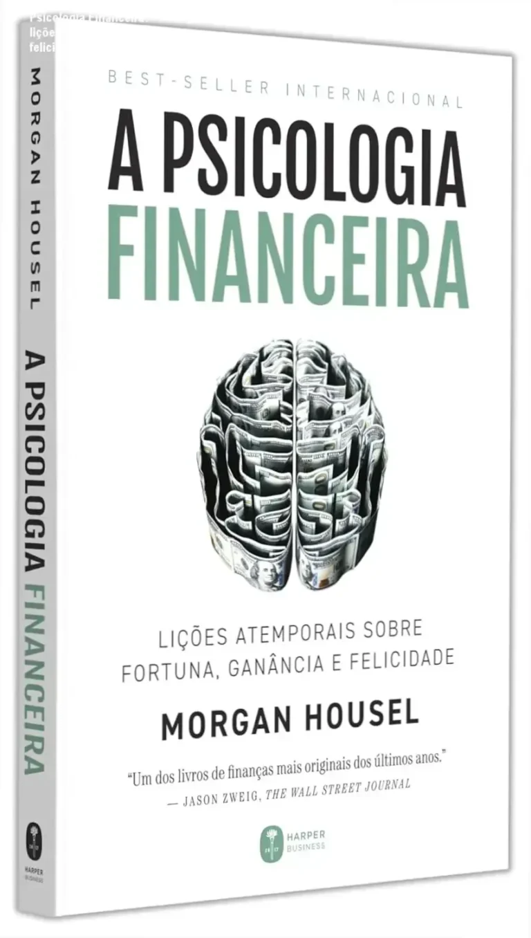 Capa do eBook Psicologia Financeira em Português