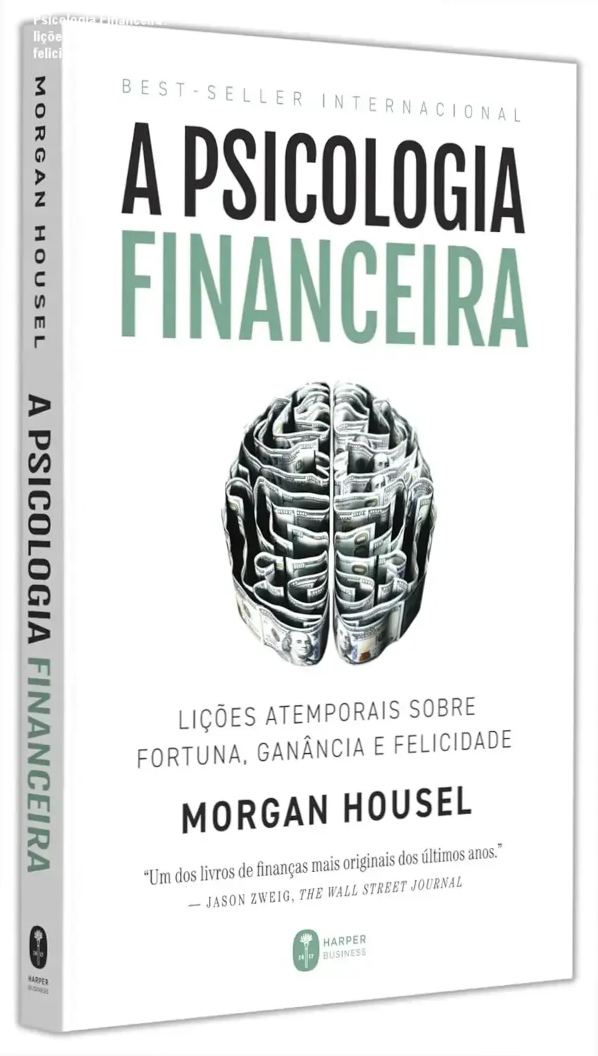 Capa do eBook Psicologia Financeira em Português