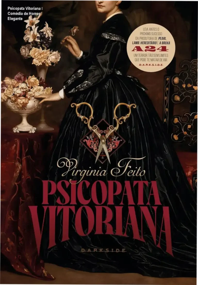 Capa do livro Psicopata Vitoriana em formato de eBook
