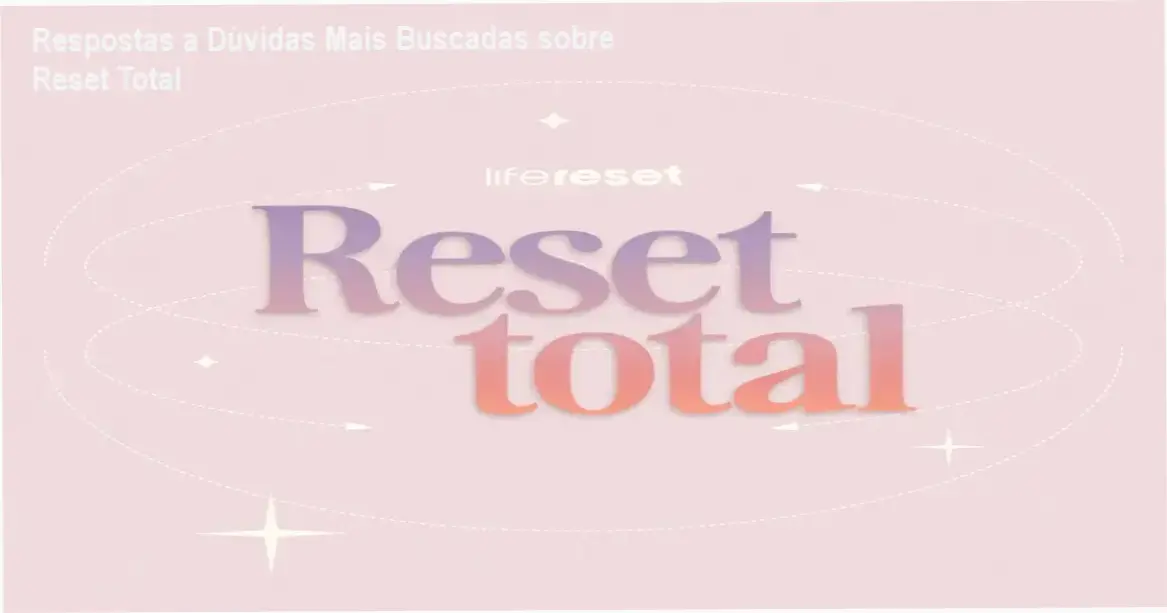 Página de acesso do curso Reset Total online na Hotmart