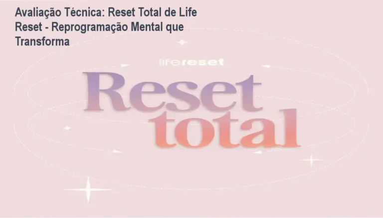 Reset Total da Life Reset com detalhes do grupo exclusivo no WhatsApp e materiais de apoio
