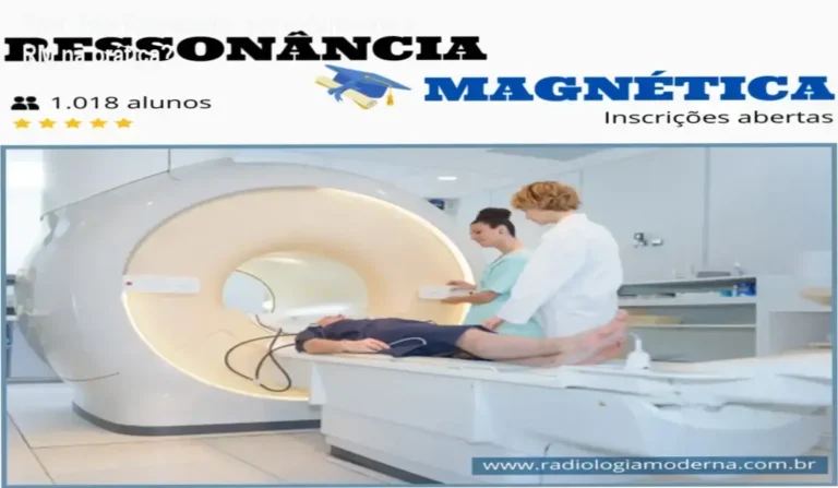 Ressonância Magnética Online Prof. Tito Todescatto bastidores e funcionamento interno do curso