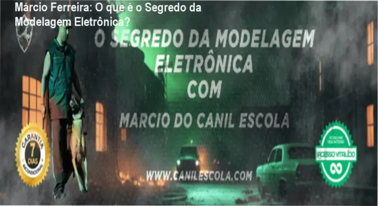 Márcio Ferreira - bastidores e funcionamento da modelagem eletrônica