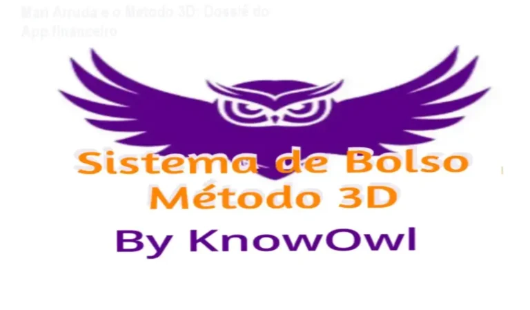 Sistema de Bolso Método 3D Mari Arruda bastidores e funcionamento interno do aplicativo