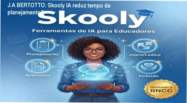 Skooly IA J.A BERTOTTO bastidores funcionamento visão interna