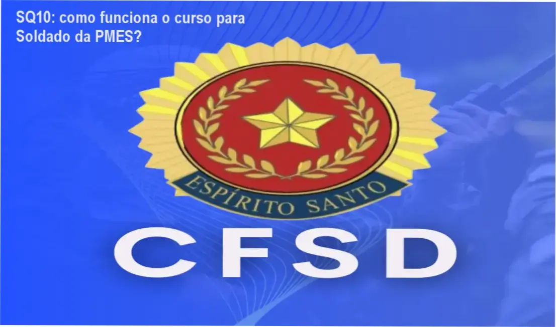 SQ10 Curso Preparatório para Soldado da PMES bastidores e funcionamento interno